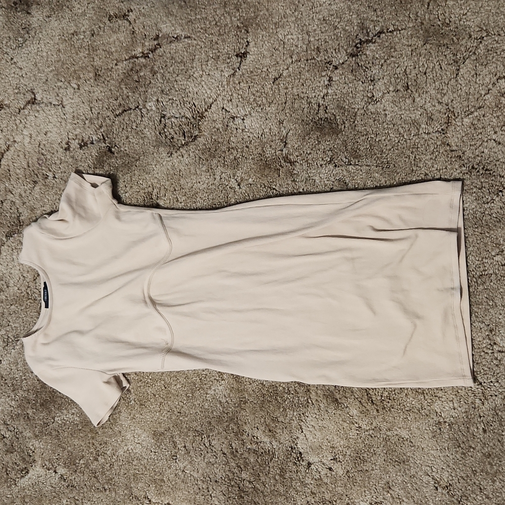 Cream mini dress